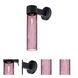 Juni 16 1 Light 17.5 inch Black Outdoor Sconce in Incandescent, Plum Bubble Glass