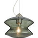Zen 1 Light Satin Nickel Cable Pendant Ceiling Light