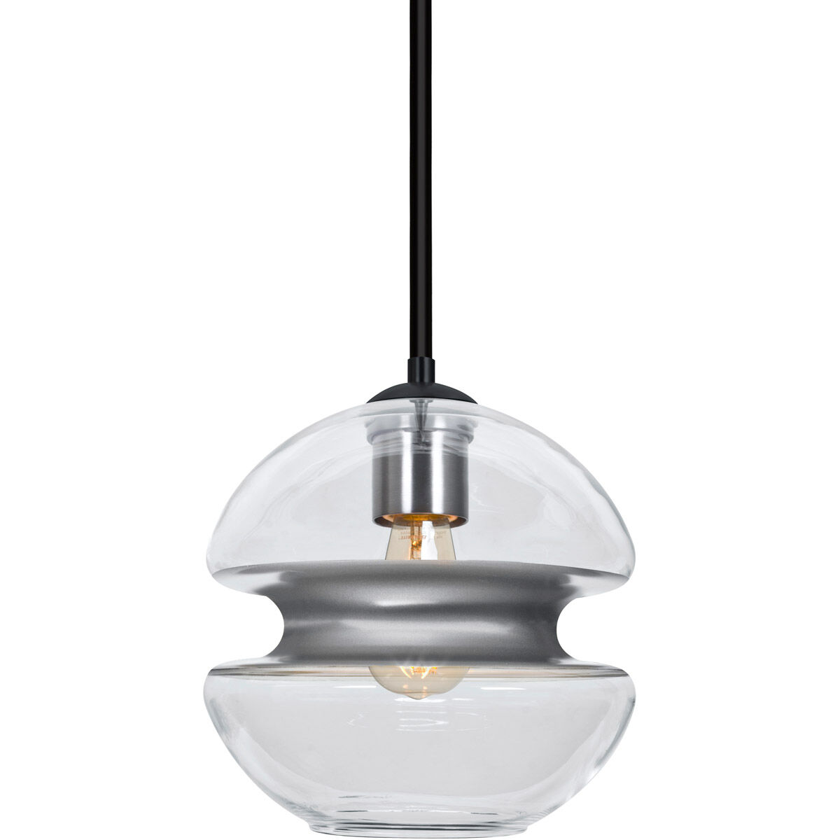 Hula 8 1 Light Black Pendant Ceiling Light