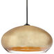 Brio 14 1 Light Black Cord Pendant Ceiling Light