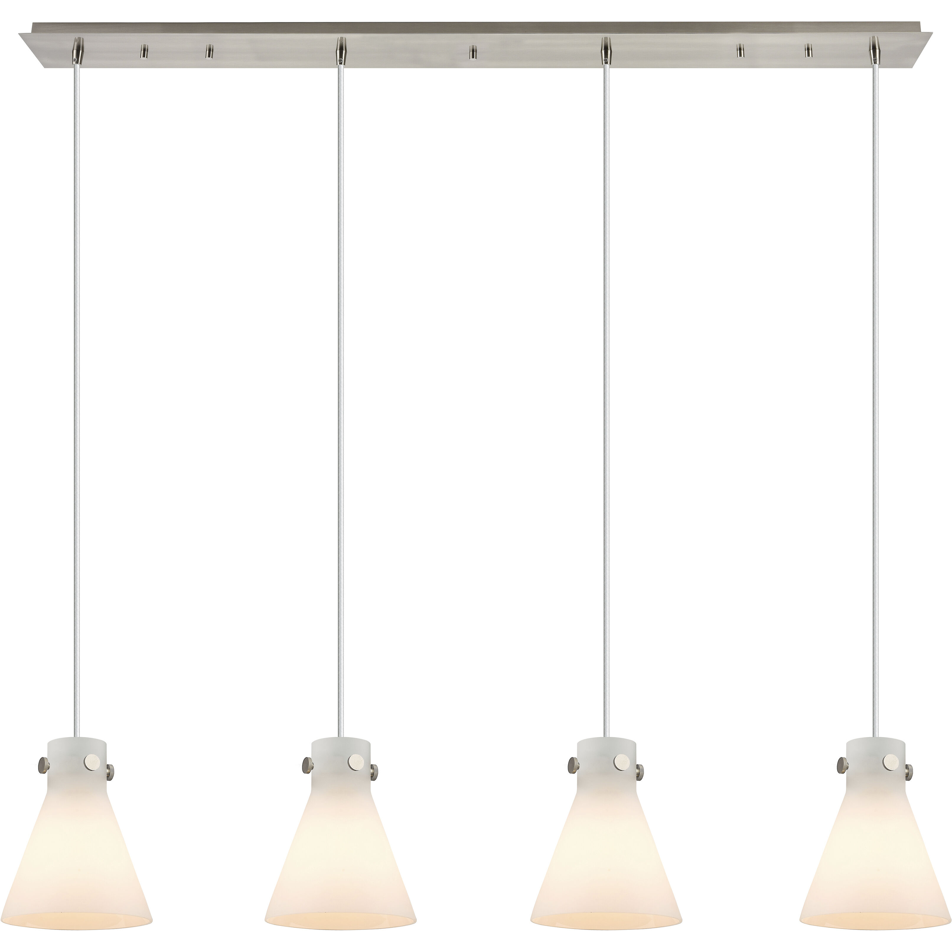 Newton Cone 4 Light 51.75 inch Island Light