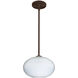 Pape 12 LED Bronze Stem Pendant Ceiling Light