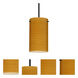 Stilo 7 LED Black Cord Pendant Ceiling Light