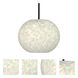 Luna 1 Light Black Stem Pendant Ceiling Light
