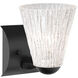 Nico 5 LED 4.75 inch Black Sconce Wall Light