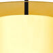 Pahu 12 LED Black Stem Pendant Ceiling Light