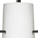 Camino 1 Light Black Cord Pendant Ceiling Light