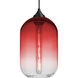 Omega 12 1 Light Black Cord Pendant Ceiling Light
