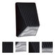 Spa LED 9.5 inch Black Outdoor Sconce