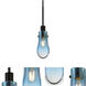 Wish 1 Light Black Pendant Ceiling Light
