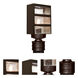 3513 Series 1 Light 13 inch Post Mount, Costaluz