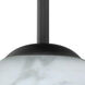 Sasha 1 Light Black Cord Pendant Ceiling Light