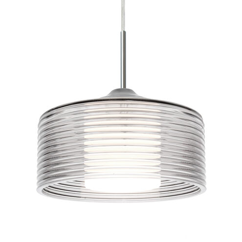 Belu 1 Light Black Cord Pendant Ceiling Light