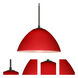 Tessa LED Black Cord Pendant Ceiling Light