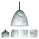 Vila LED Black Stem Pendant Ceiling Light