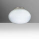 Pape 10 1 Light 10.25 inch Satin Nickel Semi-Flush Mount Ceiling Light