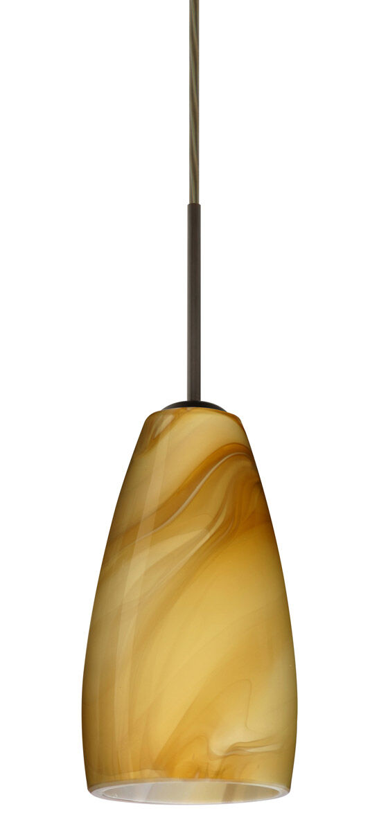 Honey bronze clearance pendant light