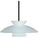 Trilo 15 1 Light Black Stem Pendant Ceiling Light