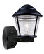 3100 Series 1 Light 12 inch Black Outdoor Sconce, Costaluz