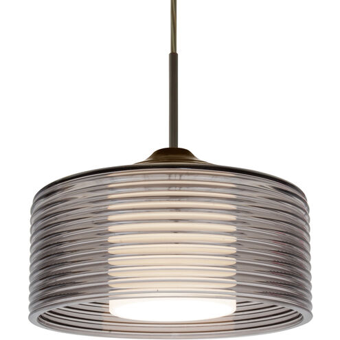 Belu 1 Light Bronze Cord Pendant Ceiling Light