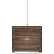 Kirk 12 LED Satin Nickel Cord Pendant Ceiling Light