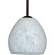 Bolla 1 Light Bronze Stem Pendant Ceiling Light