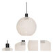 Newton 8 LED Black Cord Pendant Ceiling Light