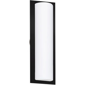 Barclay 18 2 Light 18 inch Black Outdoor Sconce