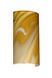 Tamburo 7 1 Light 7 inch Satin Nickel ADA Wall Sconce Wall Light in Incandescent, Honey Glass