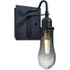 Wish 1 Light 6 inch Black Wall Sconce Wall Light