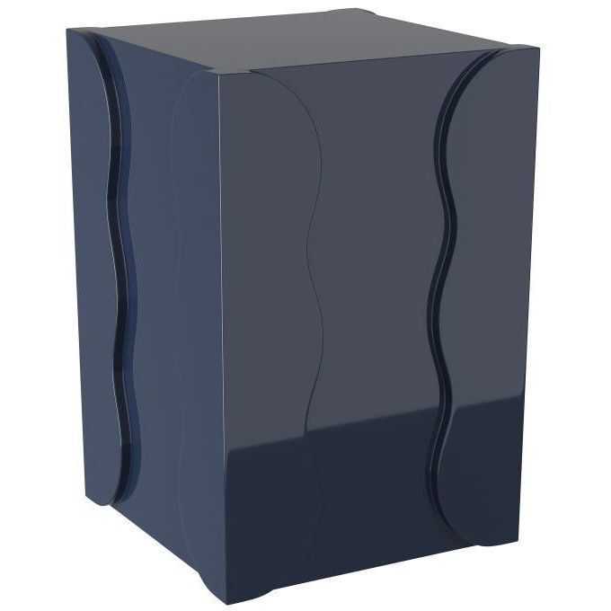 Zita 24 X 16 inch Navy Accent Table