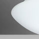 Nova 13 2 Light 13 inch Flush Mount Ceiling Light in Incandescent, White Glass