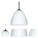 Vila LED Black Cord Pendant Ceiling Light