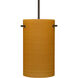 Tamburo 5 LED Bronze Cord Pendant Ceiling Light