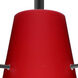 Cierro LED Black Stem Pendant Ceiling Light