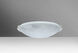 Besa Lighting Trio 12 LED 12 inch Polished Nickel Flush Mount Ceiling Light in Marble Glass 968252-LED-PN - Open Box