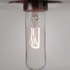 Mira 1 Light Black Cord Pendant Ceiling Light