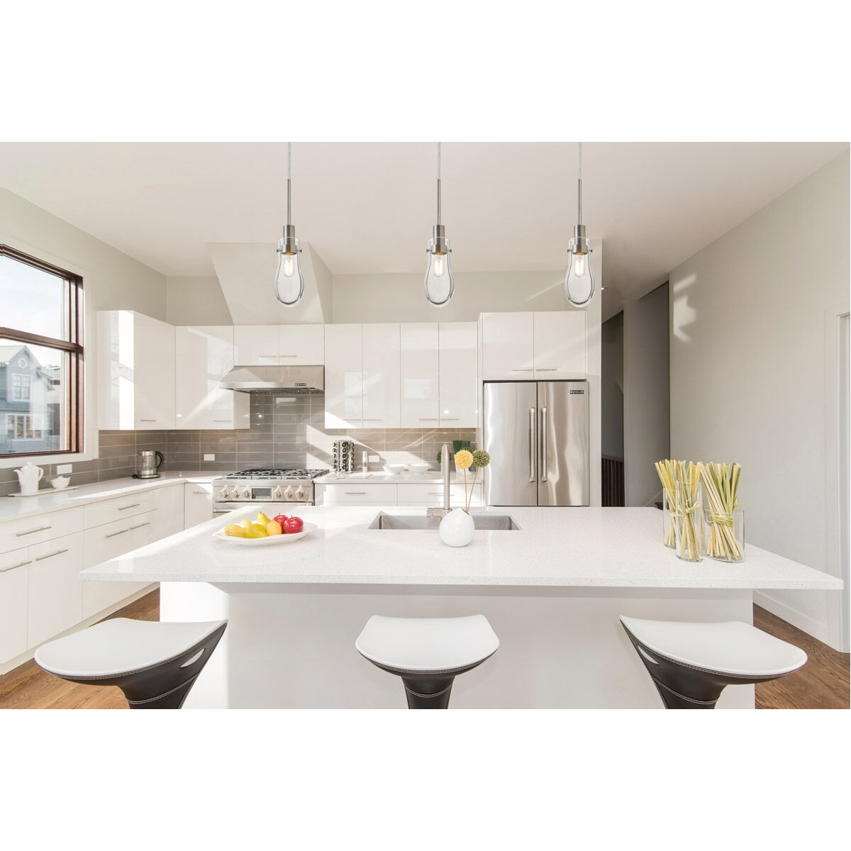 Wish 1 Light Black Pendant Ceiling Light