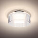 Belu LED 7.88 inch Black Flush Mount Ceiling Light