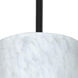 Stilo 18 1 Light Black Stem Pendant Ceiling Light