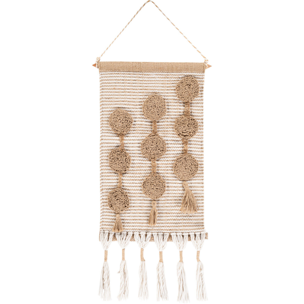 Lamont Khaki/White/Wheat Wall Hangings