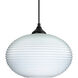 Pape 10 1 Light Black Outdoor Pendant