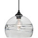 Spirit 8 1 Light Black Outdoor Pendant