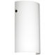 Tamburo 7 LED 7 inch Bronze ADA Wall Sconce Wall Light in Opal Matte Glass