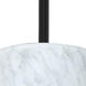 Stilo 12 LED Black Stem Pendant Ceiling Light