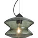 Zen 1 Light Black Cable Pendant Ceiling Light