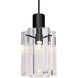Ice 4 1 Light Black Pendant Ceiling Light