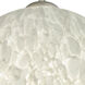 Coco 12 1 Light Satin Nickel Stem Pendant Ceiling Light in Incandescent, Carrera Glass