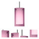 Pahu 4 LED Black Cord Pendant Ceiling Light
