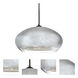 Brio 14 1 Light Black Cord Pendant Ceiling Light